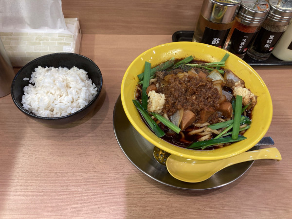 「スタミナラーメン+ライス 1000円」@スタミナラーメン天邪鬼の写真