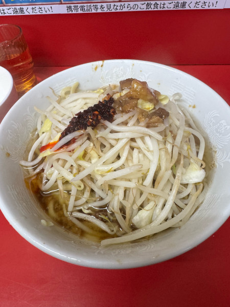 「小ラーメン」@ラーメン二郎 千住大橋駅前店の写真