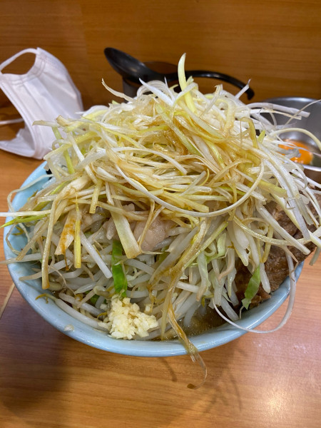 「小ラーメン　ネギ」@ラーメン二郎 八王子野猿街道店2の写真