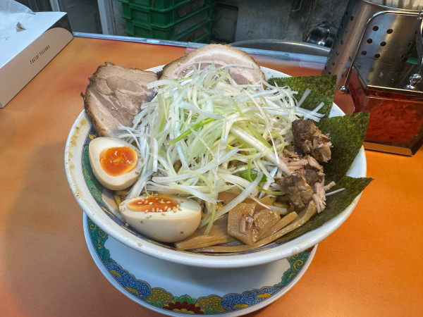 「油そば　チャーシュートッピング」@幸来の写真