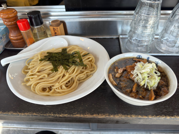 「チャーシュー支那竹つけそば」@中華そば 喜富の写真