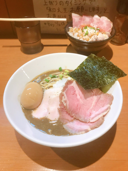 「特製濃厚そば」@亀戸煮干中華蕎麦 つきひの写真