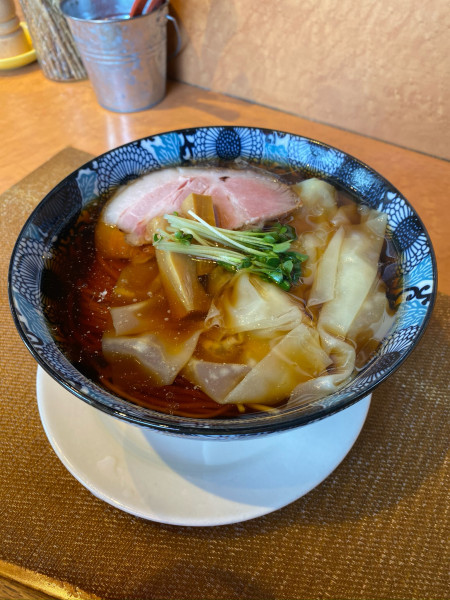 「ワンタン中華そば」@柴崎亭の写真