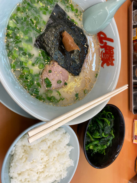 「朝ラーメン550」@ラーメン山岡家 鷲宮店の写真