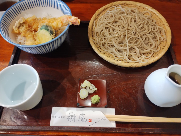 「せいろと天丼セット」@樹庵の写真