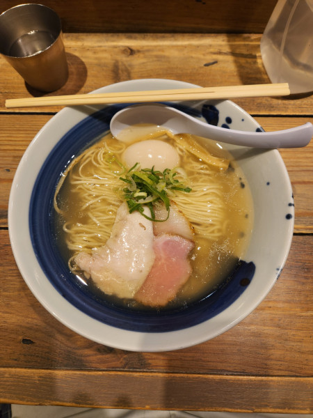 「真鯛味玉塩らーめん」@麺屋 翔 みなとの写真