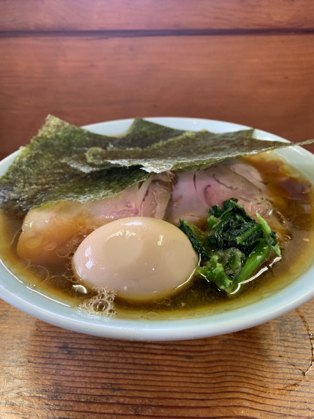 「チャーシューメン(味付き玉子)」@麺屋 のぞみの写真