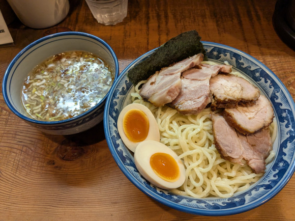 「特製塩すっぱつけ麺」@めん処 樹の写真