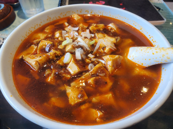 「麻婆タンメン」@梅蘭 ベイクォーター店の写真