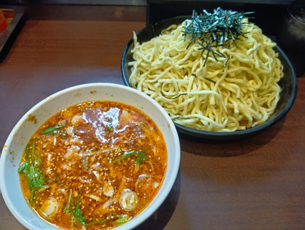 「味噌麻辣つけ麺大」@昌平ラーメン 成子坂店の写真