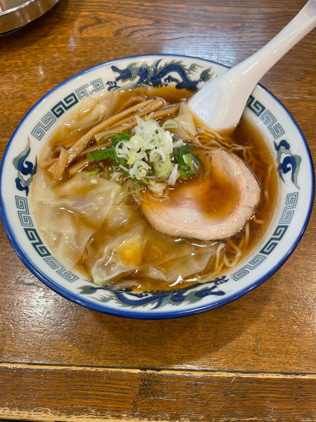 「ワンタン麺」@つづみそばの写真