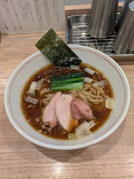 「手揉み中華そば（醤油）」@麺処 にし尾の写真