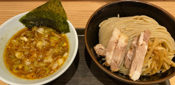 「【限定】創業つけめん（並）　890円」@舎鈴 横浜ポルタ店の写真