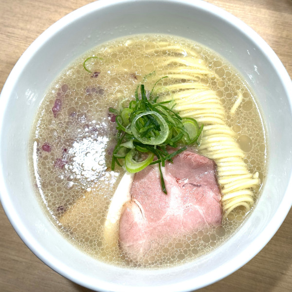 「中華そば塩」@貝麺みかわの写真