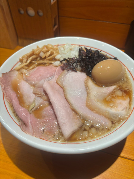 「特製背脂煮干し中華そば」@背脂煮干し中華そば 和市 大崎店の写真