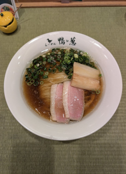 「鴨らーめん」@らーめん 鴨to葱の写真