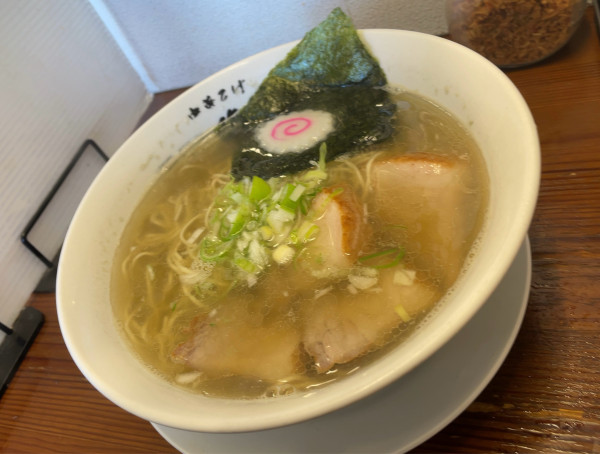 「煮干し中華そば(細麺)」@中華そば 馥の写真