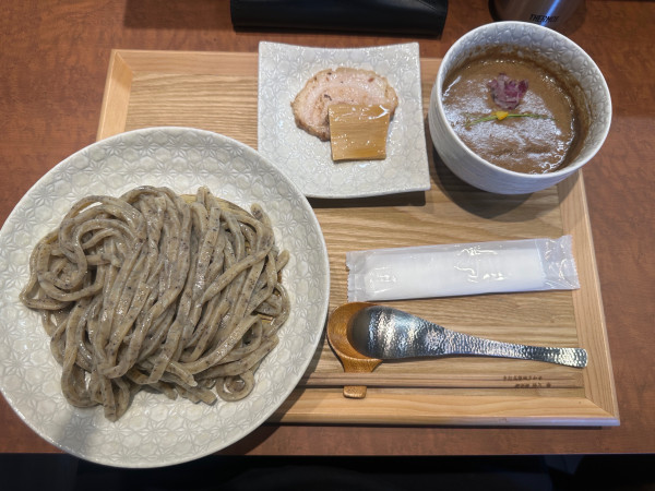 「つけ麺　中盛り」@手打式特級多加水 御影麺 鏑矢の写真