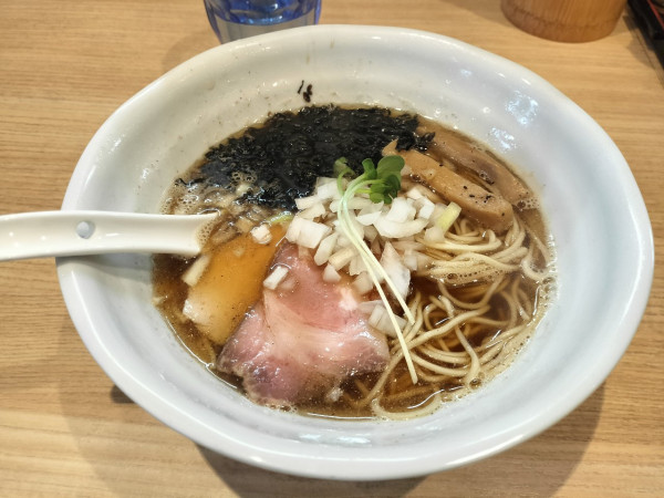 「煮干ラーメン＋煮干和え麺」@麺処 しかての写真