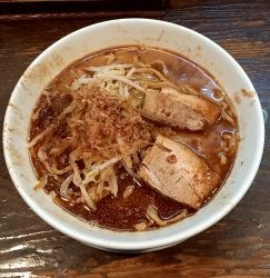 「味噌ラーメン」@ラーメン・つけ麺 笑福 米子陰田店の写真