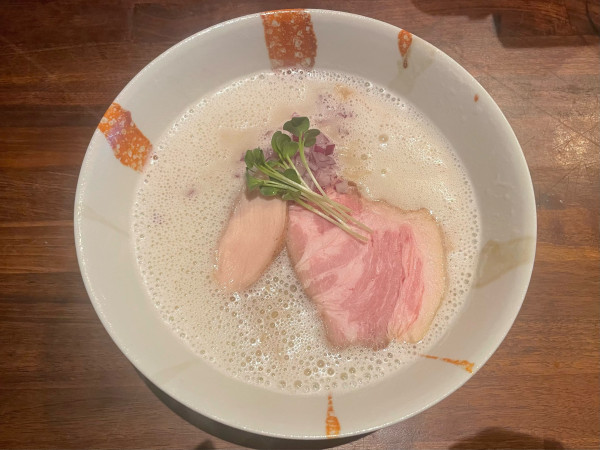 「濃厚 塩、替玉」@麺処まろの写真