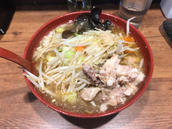 「やさいラーメン(ミックス) 950円」@イレブンフーズ 源流 南品川店の写真