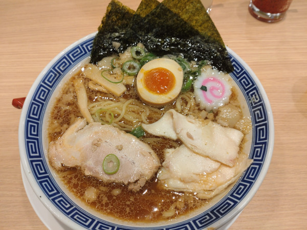 「全部盛り背脂中華そば760円」@大志軒 ヨークパーク郡山店の写真