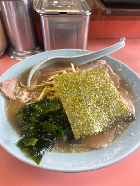 「ねぎチャーシューメン並(1050円)」@ラーメンショップ 坂戸店の写真