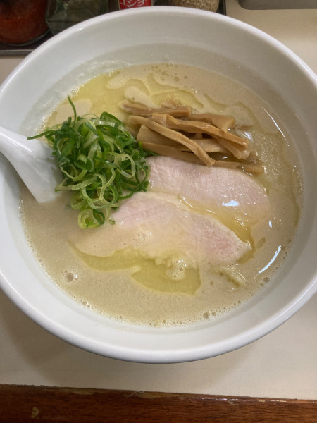 「鶏白湯らーめん」@らーめん れんげの写真