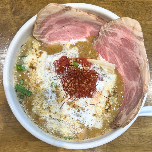 「【限定】カレー味噌らぁ麺」@生姜醤油専門 我武者羅 幡ヶ谷本店の写真