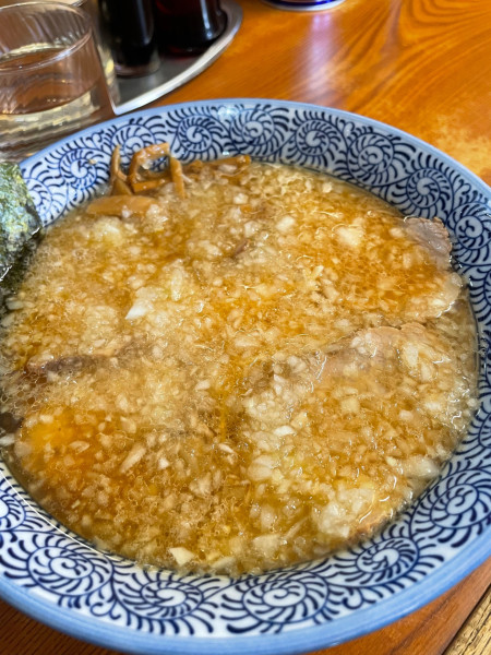 「ラーメンTP玉ねぎ」@中華そば 吾衛門の写真