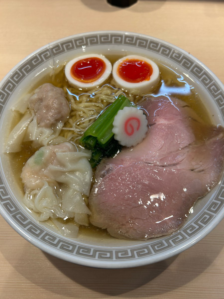 「ちょっとずつ白だしラーメン大盛り（1350+120）」@キング製麺の写真