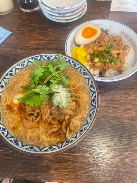 「レギュラー&ハーフ」@麺線屋 formosaの写真