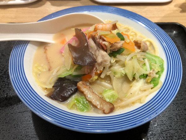 「スモールちゃんぽん」@長崎ちゃんぽん リンガーハット 西新宿店の写真