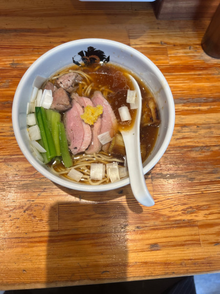 「鴨中華そば(醤油)」@満鶏軒の写真