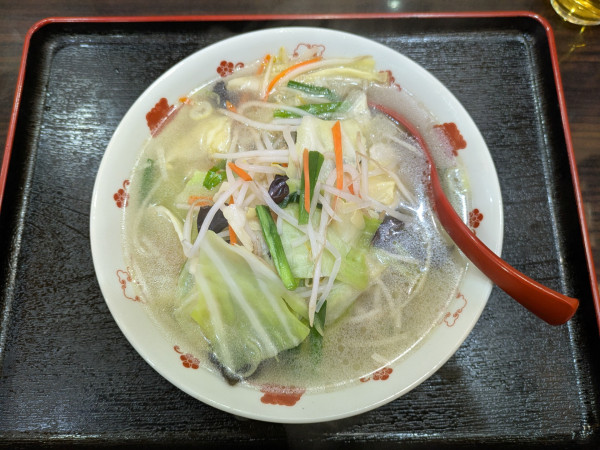 「野菜タンメン：850円」@食為天の写真