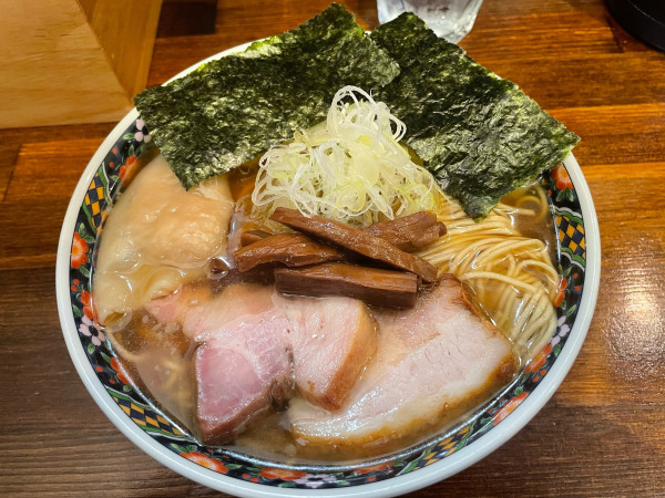 「雲呑中華そば¥1,200」@奈つやの中華そばの写真