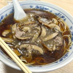 しいたけそば 800円