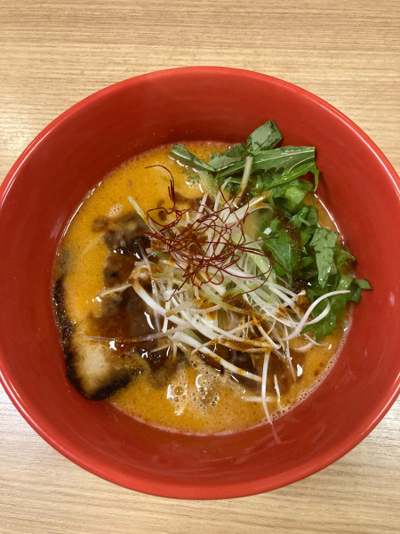 「えび豚骨ラーメン950円」@七喜清汤ワンタンメンの写真