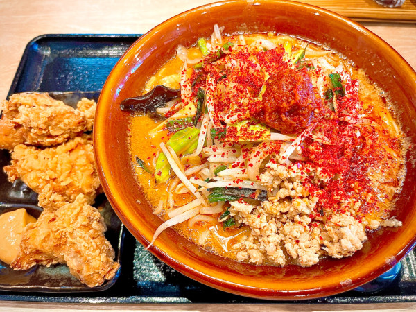 「野菜辛味噌らーめん（1260円）」@熟成味噌らーめん 寅ジローの写真
