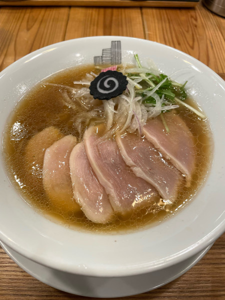 「鴨だしらーめん」@METRO RAMENの写真