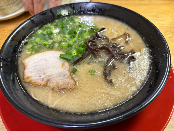 「豚骨ラーメン（1200円）」@大地の写真
