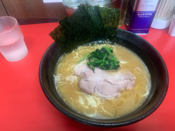 「ラーメン麺固め」@横浜家系  一二三家の写真