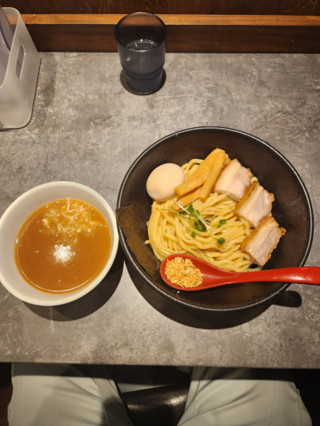 「特製つけ麺」@鰹節 辻もと つけ麺処の写真