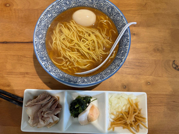 「中華そば醤油　濃い目」@麺屋 へさかの写真