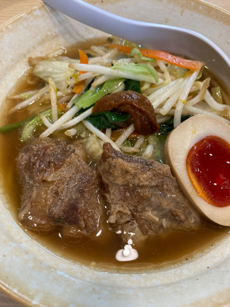 「タンメン¥930、ライス並¥100」@麺元素製麺所の写真