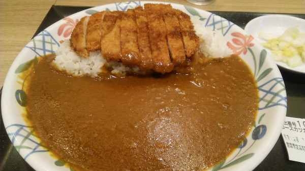 「ロースカツカレー 並 960円」@ミンガスの写真