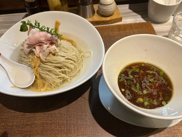 「天草淡麗つけ蕎麦(昆布水〆)」@つくばらーめん 鬼者語 -オニモノガタリ-の写真