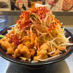 鬼紅らーめん ドカ野菜