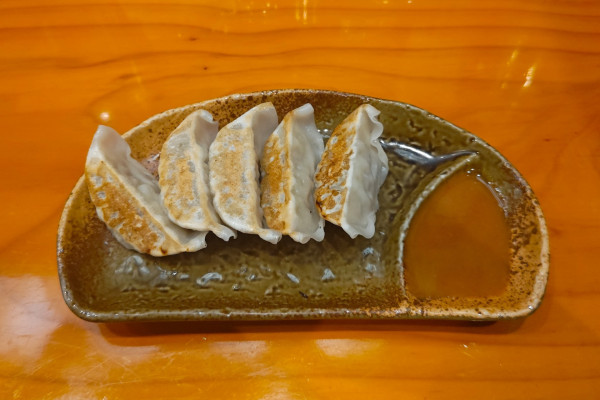 「餃子5コ」@麺場 田所商店 船堀店の写真